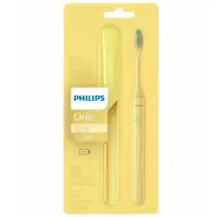 在飛比找momo購物網優惠-【Philips 飛利浦】電池式電動牙刷 芒果黃 超輕便旅行