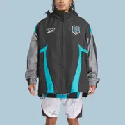 Summer Bench Jacket Botter Grey/Aqua Blue