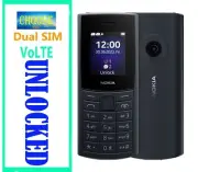 Unlocked Dual SIM | VoLTE } Nokia 110 4G 2023 1.8" IPS Camera FM Bluetooth Promo