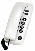 Geemarc Marbella Gondola Style Corded Telephone - Pearl White