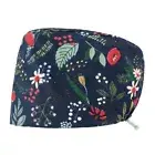 Soft Nurse Cap Printed Scrub Caps New Lab Nursing Scrubs Cap