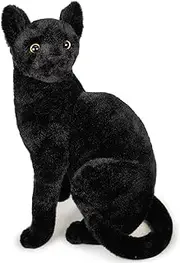 Boone The Black Cat - 13 Inch Stuffed Animal Plush