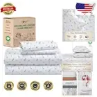 Cooling Lightweight Llama Print Full Size Cotton Sheet Set - 300 Thread Count