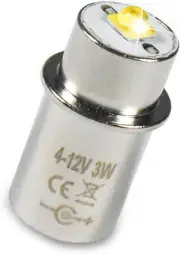 HQRP LED Upgrade Bulb for Maglite 3D 4D 5D 6D 3C 4C 5C 6C 3 4 5 6 D/C Cell