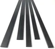 Carbon Fiber Sheet, 500mm Thickness 0.5mm 0.6mm 1mm Carbon Fibre Plate, for RC Model Carbon Fiber Laminate Plate 20pcs(1x5MM)