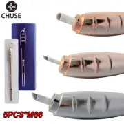 5pcs Sterilized Manual Tattoo Pen Microblading Permanent Makeup Tool With Needle