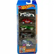 Hot Wheels 5-Pack HW Design Labs 1:64 Scale