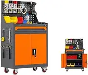 Tool Chest Cabinet Drawers On Wheels for Garage Storage