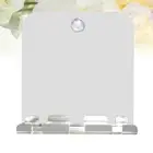 Suction Cup Toothbrush Rack Fog Free Shower Mirror Shower Mirror