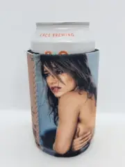 Amanda Miss November Woodstock Bourbon beer ale stubby holder cooler