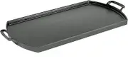 Lodge Blacklock Double Burner Double Burner Griddle, Black, BL77DG