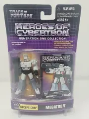 Transformers Heroes of Cybertron G1 Decepticon Megatron 2003 New