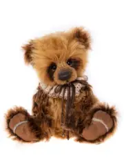 Charlie Bears 2023 - Tolkien Teddy Bear Brown Fluffy Collectable Soft Alpaca