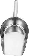 Stainless Steel Multi Purpose Scoop Ice Shovel for Flour Rice and Grain Ergonomic Handle for Comfortable Grip Kitchen Tool for Freezer and Storage