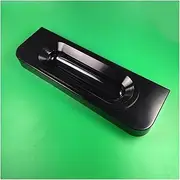 One Front Water Tray Ice Cream Maker Part Black Plastic Water Dish Accessories Soft Serve Ice Cream Machines 32.7 * 10.3cm