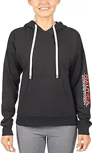 [Nautica] Competition Women's Athletic Active Basic Essential Pullover Sweatshirt Hoodie Ultra Soft Fleece With Pockets