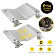 2pcs The HeavyDuty Skateboard Jack Can Withstand 6,600 Pounds Of Car Tires