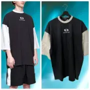 Balenciaga Unity 3/4 Sleeves - Tshirt - Size LARGE Oversize