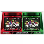 Faction Labs Disorder Twin Pack | Pre-Workout | Red Russian & Green Haze