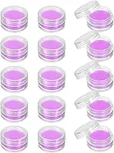uxcell 15PCS Diamond Art Painting Glue Clay Wax 5D DIY Diamond Art Refills Glue with Storage Box for Diamond Art Embroidery Mud Supplies Accessories Painting Tool (23mm/0.9", Purple)