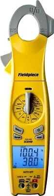 Fieldpiece SC640 True RMS Clamp Meter with Swivel Head