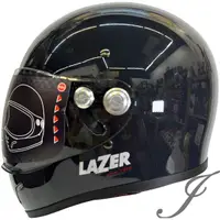 在飛比找蝦皮商城優惠-LAZER 安全帽 MX-5 素色 石曜黑 全罩 山車帽 越