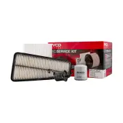 Ryco 4WD Air Oil Fuel Cabin Filter Service Kit for Toyota Hilux GGN15R 25R 1GRFE