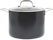 salt&pepper Re-lite Stock Pot with Glass Lid 24cm - Kitchen Gifts Saucepans