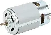 Electric Motor, Micro DC Motor, Power Tool Accessories, RS-550 DC 12-24V 22000 RPM for Various Cordless Electric Hand Drill