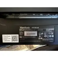 在飛比找蝦皮購物優惠-優派ViewSonic VP2780-4K螢幕電腦27吋螢幕