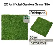 2X Au Synthetic Artificial Grass Fake Lawn 180 x 180 cm Turf Fake Green Plant