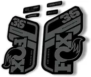 Fork Replacement Decal Sticker Compatibale for Fox 36 2021 Performance Series Gray (Matte)