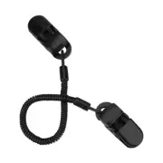 3pcs Black Cap Retainer Hat Clip For Fishing Apparel Keeper Holder And Coil EJ