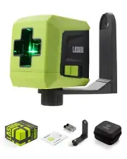 Laser Level Self Leveling, Green Cross Laser Line with Vertical and Horizonta...