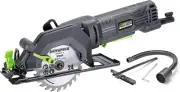 Mini Circular Saw 4.0 Amp 4-1/2" with 24T Carbide-Tipped Blade, Rip Guide, Vacuu