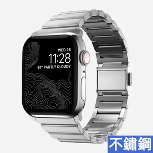 美國全球限量 Nomad Apple Watch 42/44/45 49 ULTRA 鈦金屬/不鏽鋼 錶帶 現貨台中