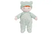GUND Baby - Baby Doll Daphnie Green, Recycled Plush, Kids Soft Toy, Floral Pattern, 30cm H