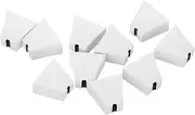Generic 10pcs Push Keycap Keycaps Slider Fader Knobs Console Mixer Slider Fader Knob Cap Potentiometer Knob Replacement Fader Knobs Fader Caps for Mixer Fader Buttons Plastic White