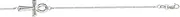 [JewelryWeb] 925 Sterling Silver Rhodium Plated Ankh Chunky Religious Faith Cross Adjustable Bracelet 19 Centimeters Link-Bracelet for Women
