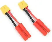 XT60 Male to 4.0 Sheathed Balance Connector Charging Cable for RC Helicopter Lithium Polymer Battery