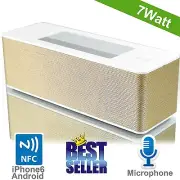 Microlab MD215 NFC Bluetooth Speaker Wireless Sound bar Subwoofer Amplifier 7W
