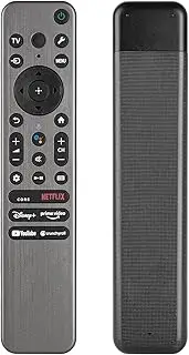 RMF-TX910U Voice Remote Control Compatible with Sony Smart TV 4K Ultra HD LED/XR/QD-OLED/Mini LED/OLED A80L /Full Array LED Smart TVs Replacement Controller with Netflix PrimeVideo YouTube Buttons