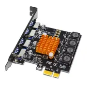 4 Port USB 3.0 PCI Express Card USB 3.0 PCIE Expansion Card Adapter PCIE9412