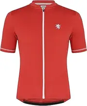 [KAPELMUUR] Capelle Mule Short Sleeve Element 4 Jersey Cycle Jersey, Multicolor (White/Black), M
