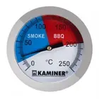 BBQ Grill Thermometer Stainless Steel Analogue Smoker Gas Grill Smoker Built-In