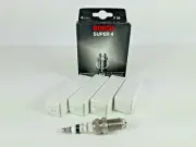 4x BOSCH SUPER 4 Spark Plug F56 for PEUGEOT 205 1.4L 85hp 1983-1992