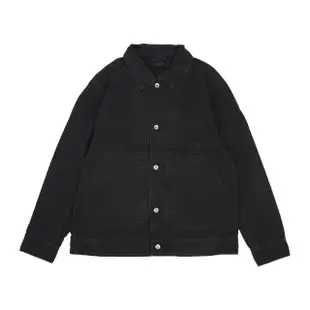 【NIKE 耐吉】外套 Jordan Essentials Chicago 男款 黑 水洗 做舊 襯衫 工裝 夾克(FN4528-010)