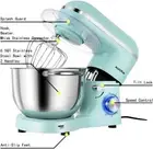 Stand Mixer,6.5-QT 6Speed Tilt-Head Food Mixer, Kitchen Electric Stainless Steel