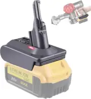 V7 V8 Battery Adapter for Dewalt 20V Battery Convert To For Dyson Vacuum Cleaner