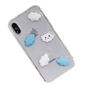 Shockproof Epoxy Cloud Pattern Soft Tpu Case For Iphone Xs Max
